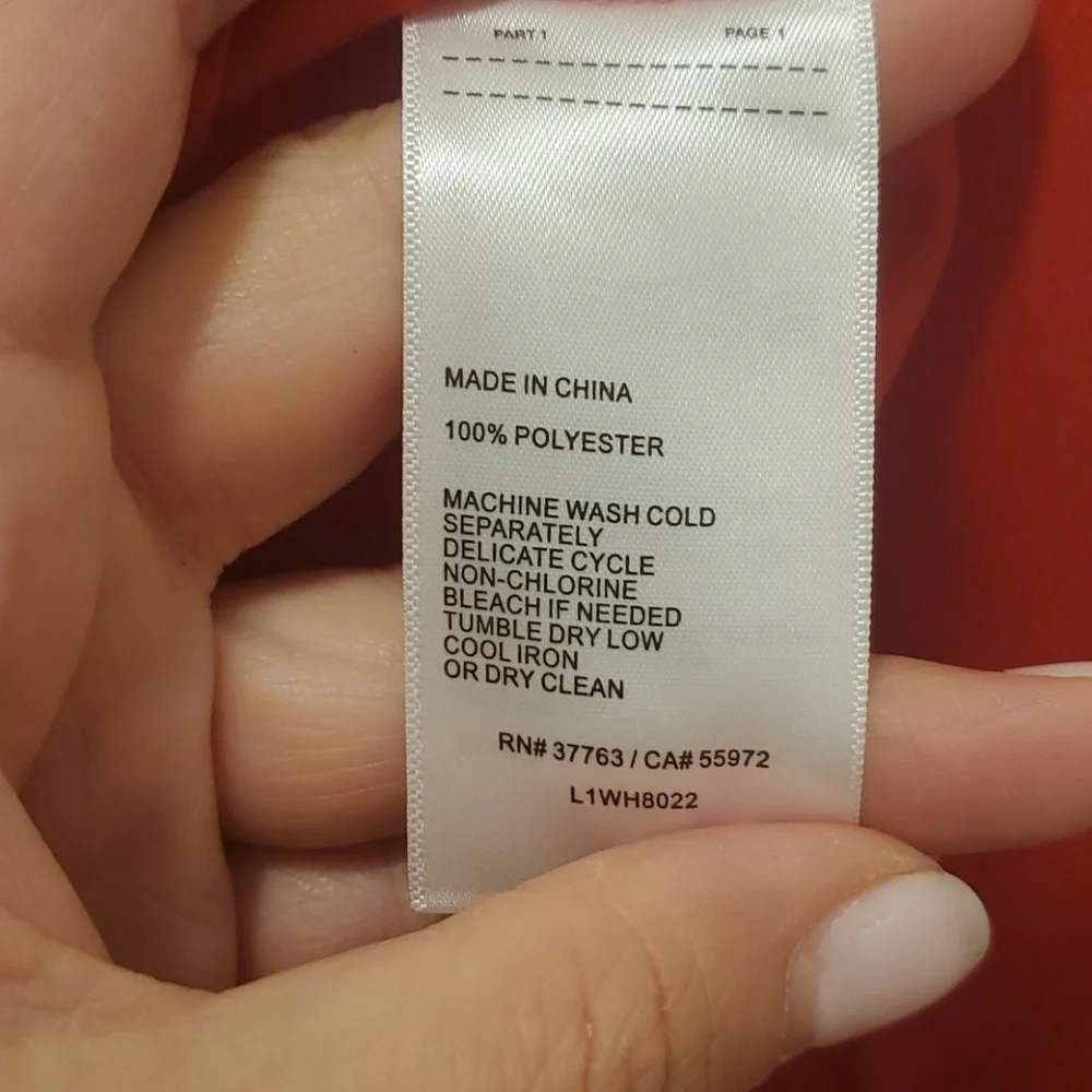 Laundry Red V-Neck Top - Goji Berry - Picture 7 of 13